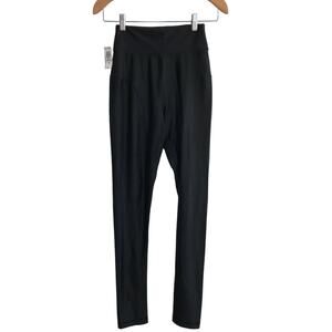 Aritzia Wilfred XS‎ Corrigan Legging Black High Waist Stretch Women New